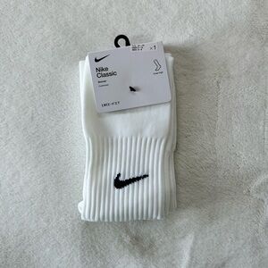 Nike Classic White Soccer/ Softball Socks